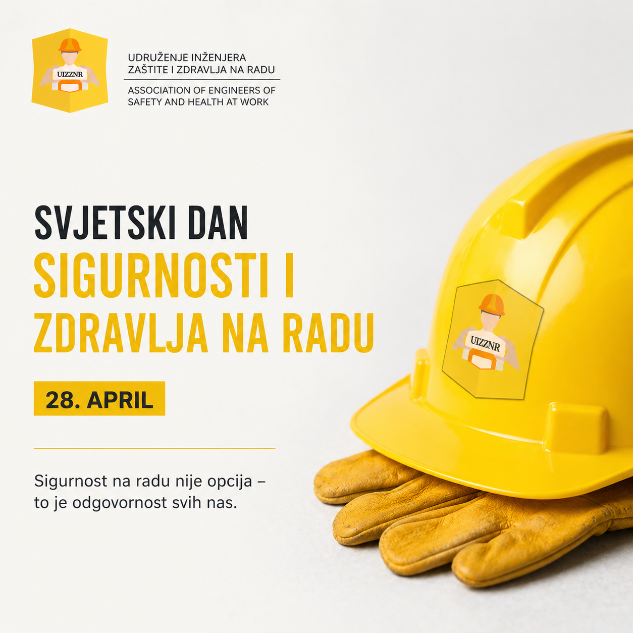 Svjetski dan sigurnosti i zdravlja na radu